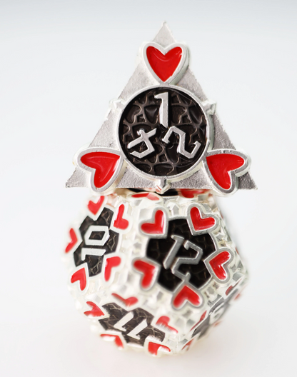 Foam Brain - Erotes' Arrow: Anteros - Metal RPG Dice Set