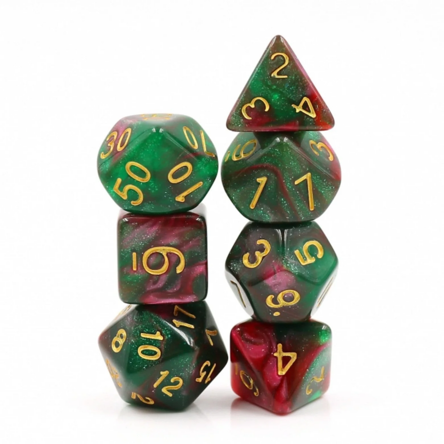 Foam Brain - Rose Way RPG Dice Set