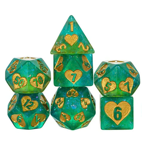 Foam Brain - Lovely Stash RPG Dice Set