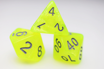 Foam Brain - Radioactive Lemonade RPG Dice Set