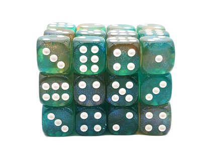 Old School 36ct 12mm D6 Dice Set: Galaxy - Fairy Lights