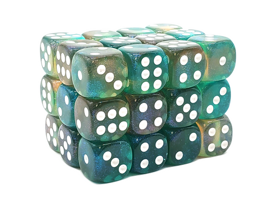 Old School 36ct 12mm D6 Dice Set: Galaxy - Fairy Lights