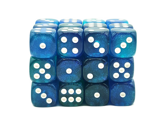 Old School 36ct 12mm D6 Dice Set: Galaxy - Blue Void