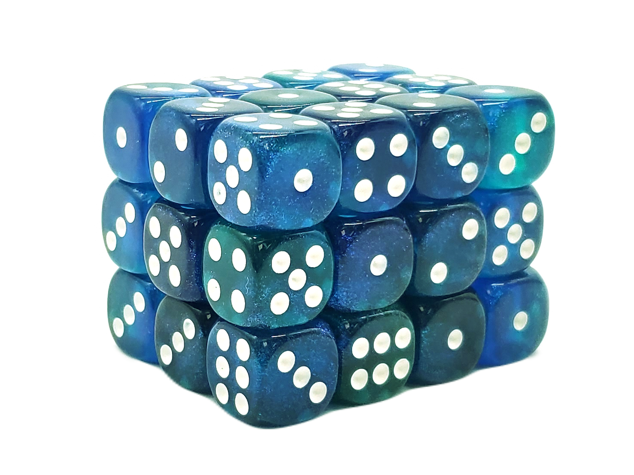 Old School 36ct 12mm D6 Dice Set: Galaxy - Blue Void