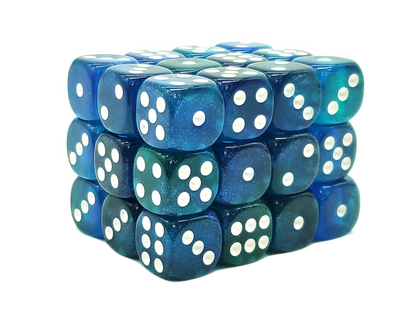 Old School 36ct 12mm D6 Dice Set: Galaxy - Blue Void