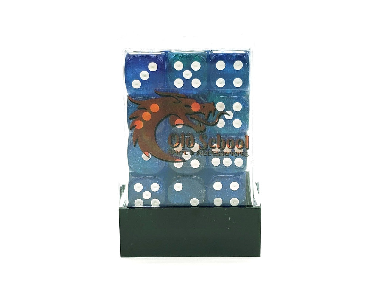 Old School 36ct 12mm D6 Dice Set: Galaxy - Blue Void