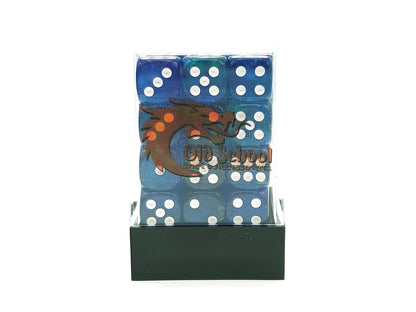 Old School 36ct 12mm D6 Dice Set: Galaxy - Blue Void
