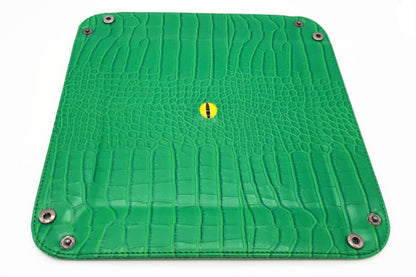Old School RPG Dragon Eye Rolling Tray - Green Dragon