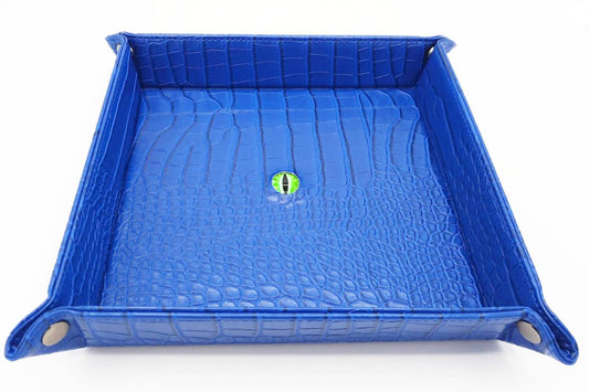 Old School RPG Dragon Eye Rolling Tray - Blue Dragon