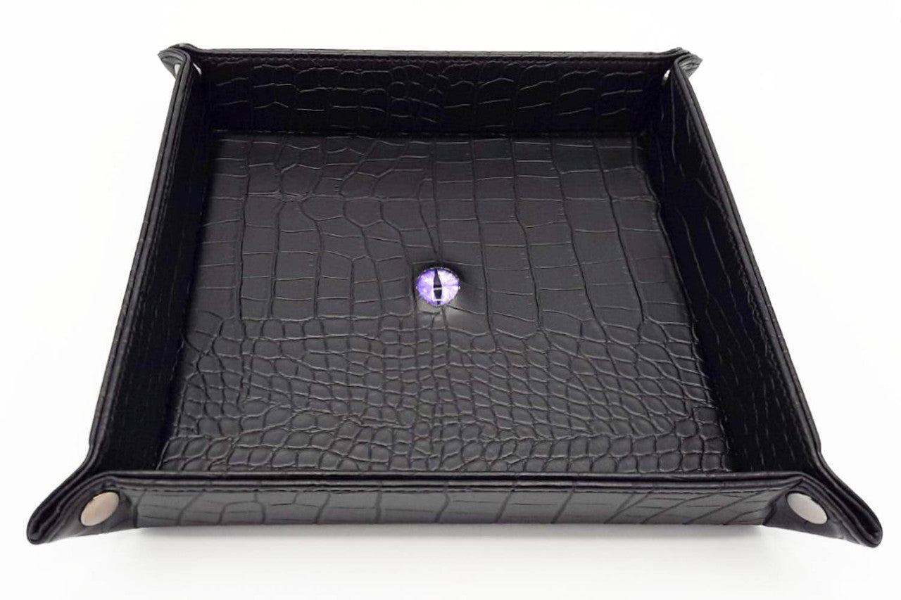 Old School RPG Dragon Eye Rolling Tray - Black Dragon