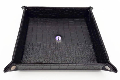 Old School RPG Dragon Eye Rolling Tray - Black Dragon