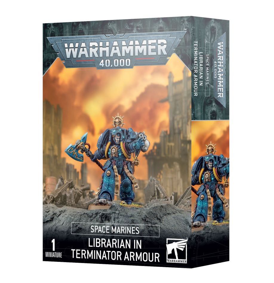 Warhammer 40K - Space Marines, Librarian in Terminator Armour