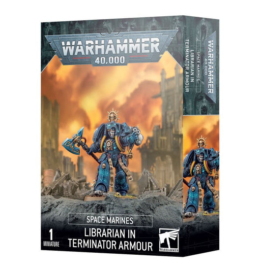 Warhammer 40K - Space Marines, Librarian in Terminator Armour