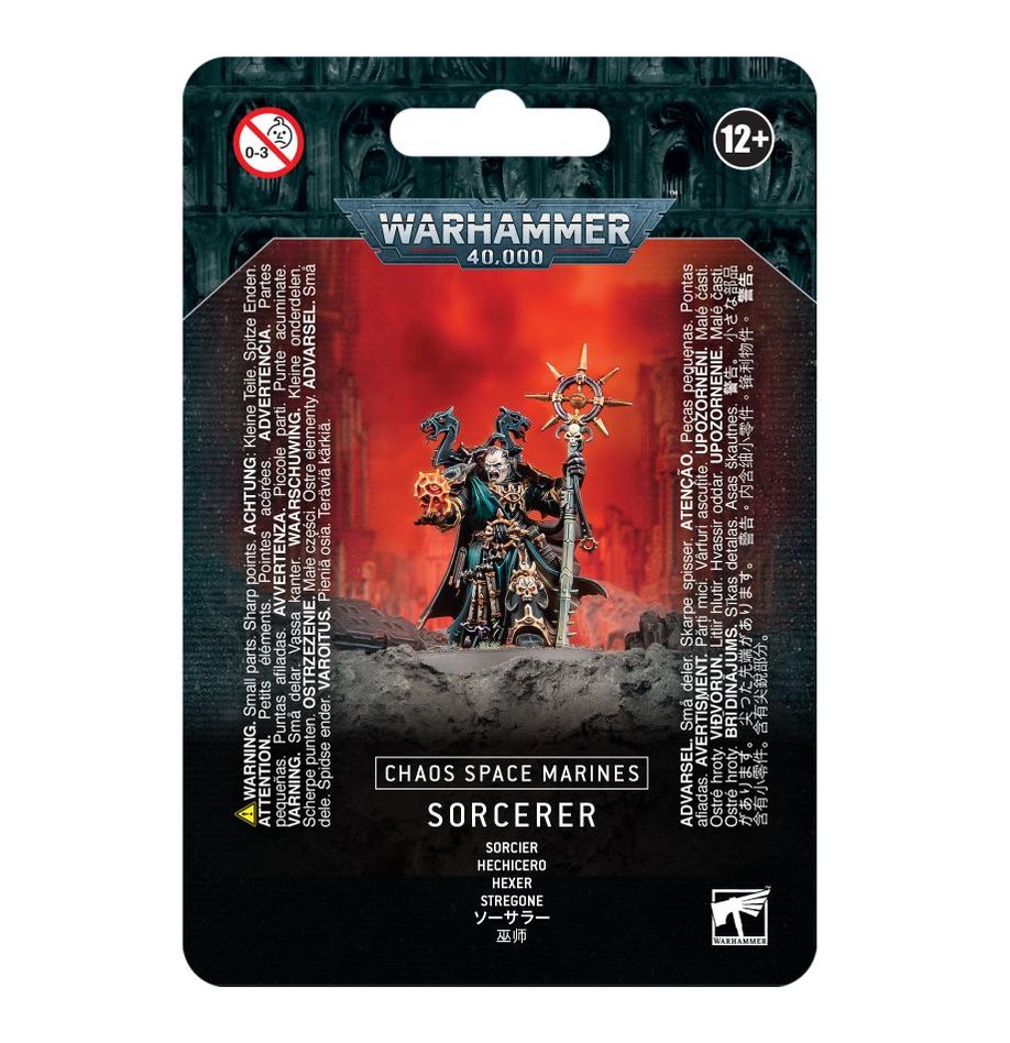 Warhammer 40K - Chaos Space Marines, Sorcerer
