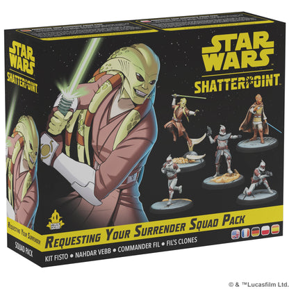STAR WARS: SHATTERPOINT – REQUESTING YOUR SURRENDER SQUAD PACK