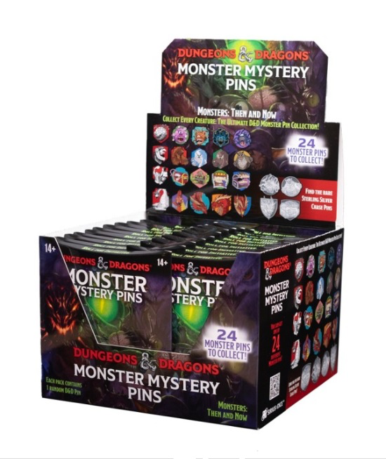 Dungeons & Dragons: Monster Mystery Pin