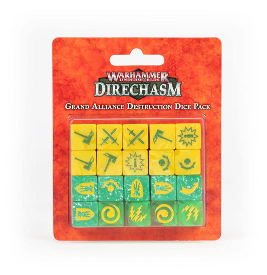 Warhammer Underworlds - Grand Alliance Destruction Dice Set