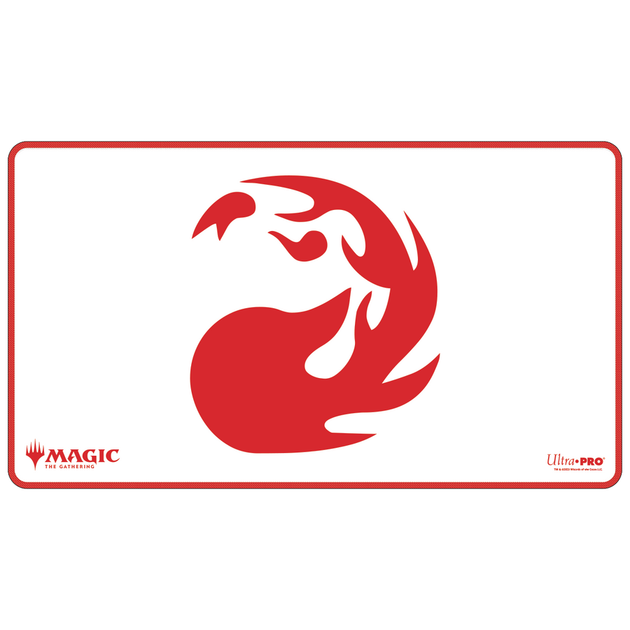 Ultra Pro - MTG Mana 8 Stitched Edge Playmat, Mountain