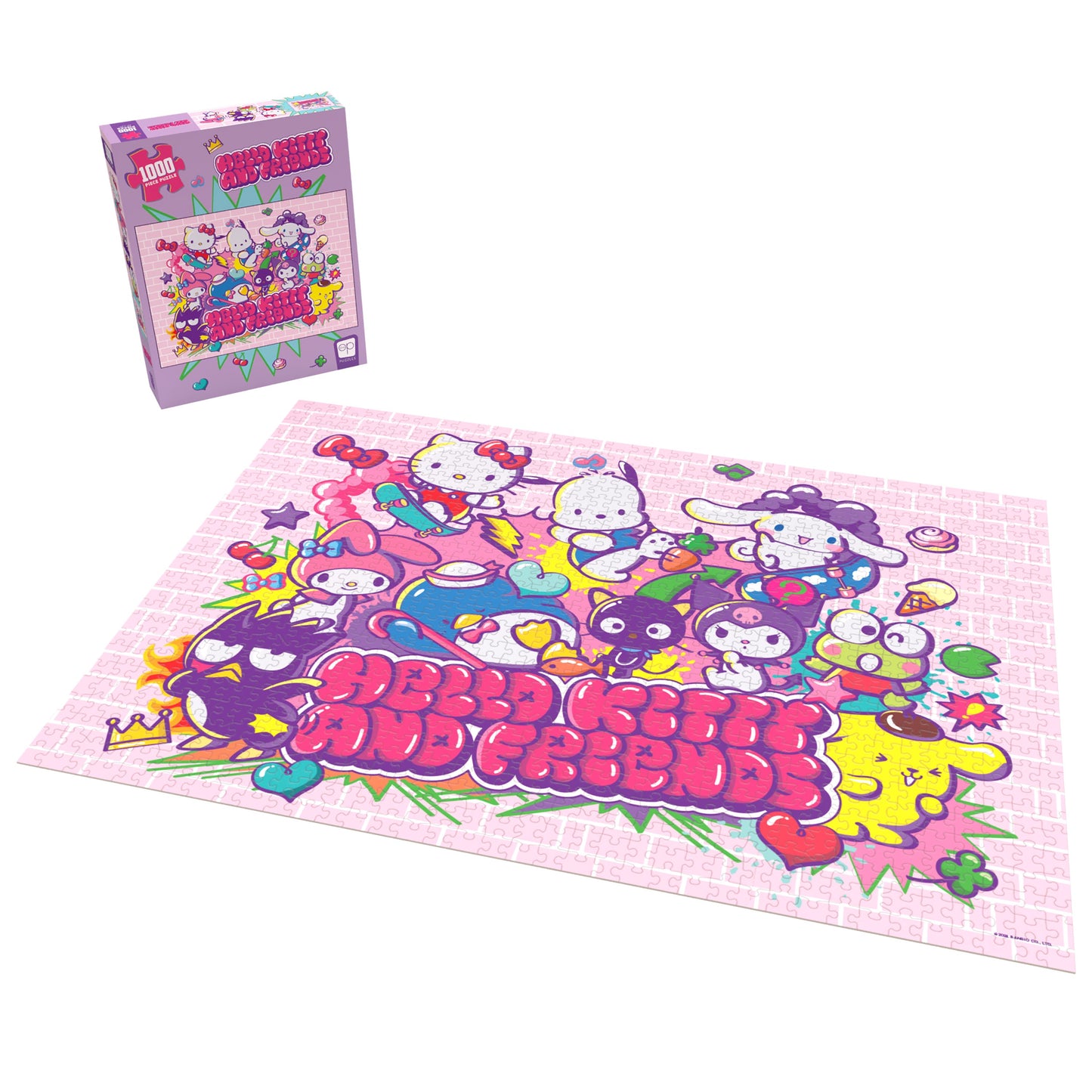 Hello Kitty and Friends: Tokyo Skate, 1000 Piece Puzzle