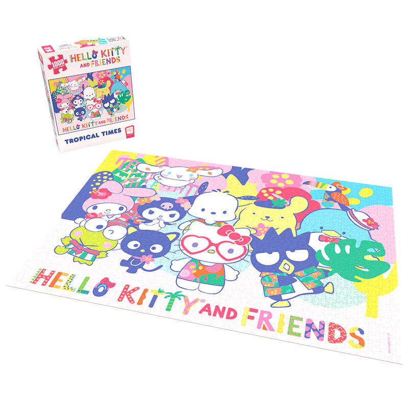 Hello Kitty and Friends: Tropical Times, 1000 Piece Puzzle