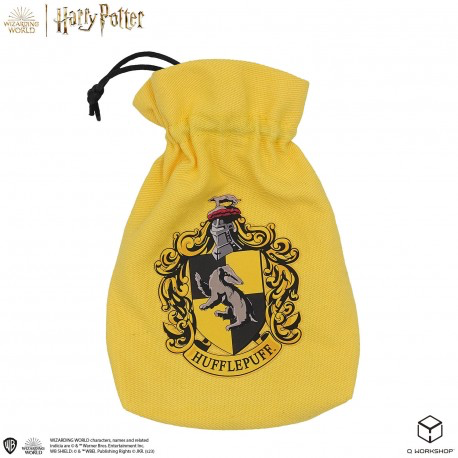 Harry Potter: Hufflepuff Dice and Pouch Set