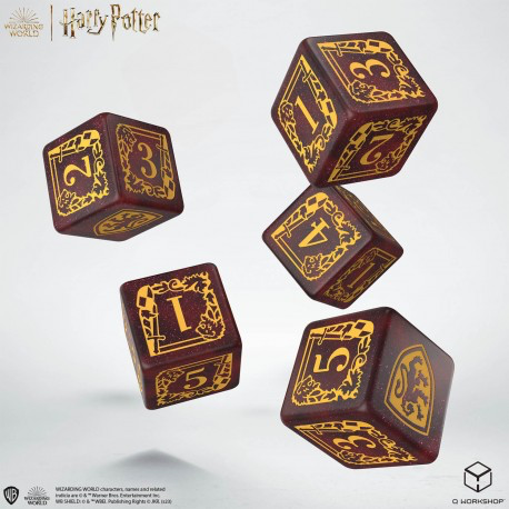 Harry Potter: Gryffindor Dice and Pouch Set