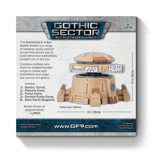 Battlefield in a Box - Gothic Sector: Sentry Turret (x1)