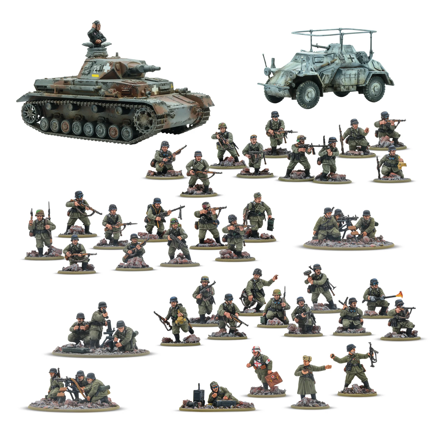 Bolt Action: Rattenkrieg German Veteran Infantry Starter Army