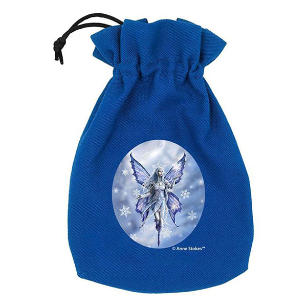 Dice Pouch: Anne Stokes Snow Fairy