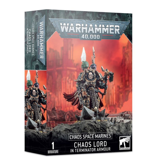 Warhammer 40K - Chaos Space Marines, Chaos Lord in Terminator Armor