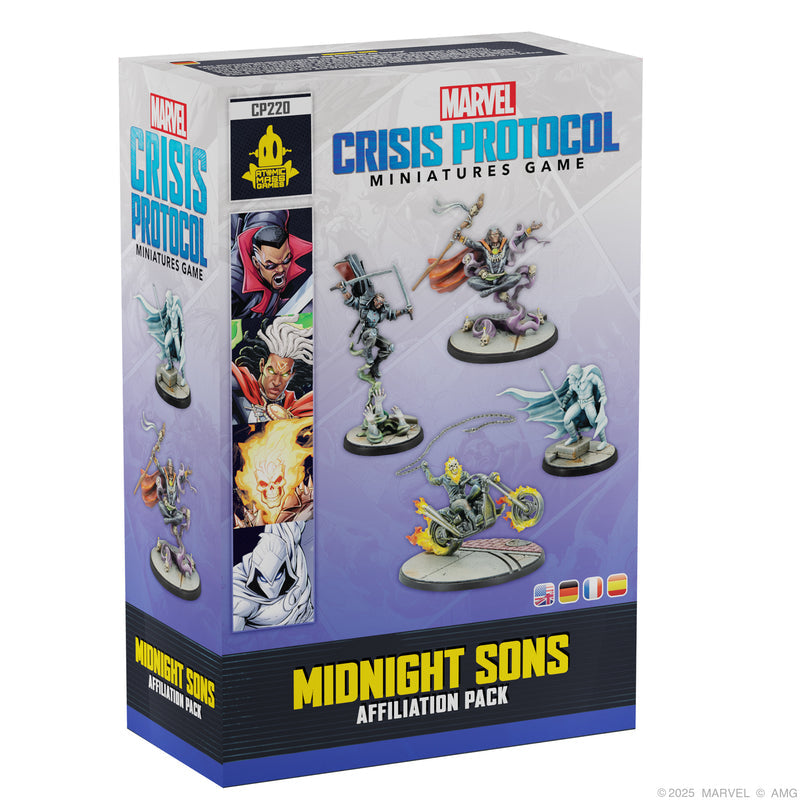 Marvel Crisis Protocol - Midnight Sons Affiliation Pack