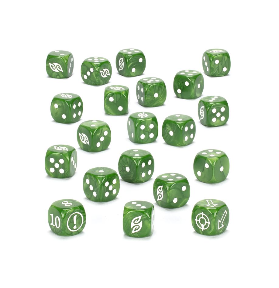Warhammer The Old World - Wood Elf Realms, Dice Set