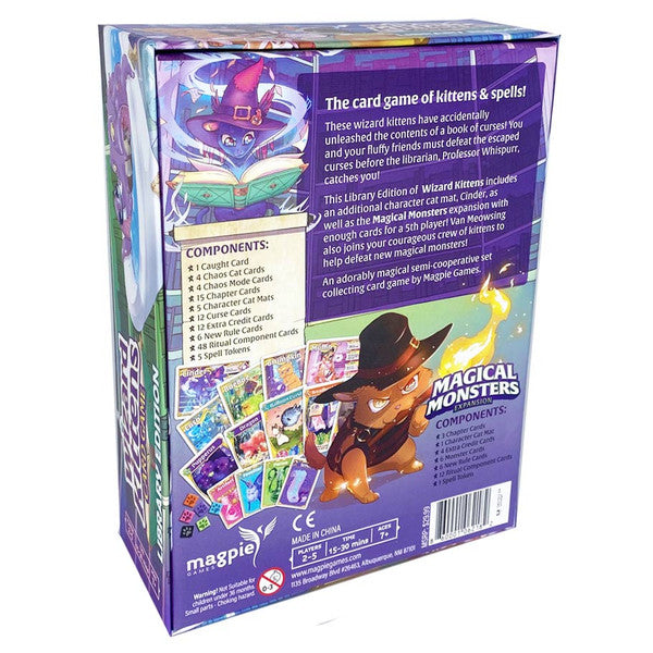Wizard Kittens Card Game (Library Edition)