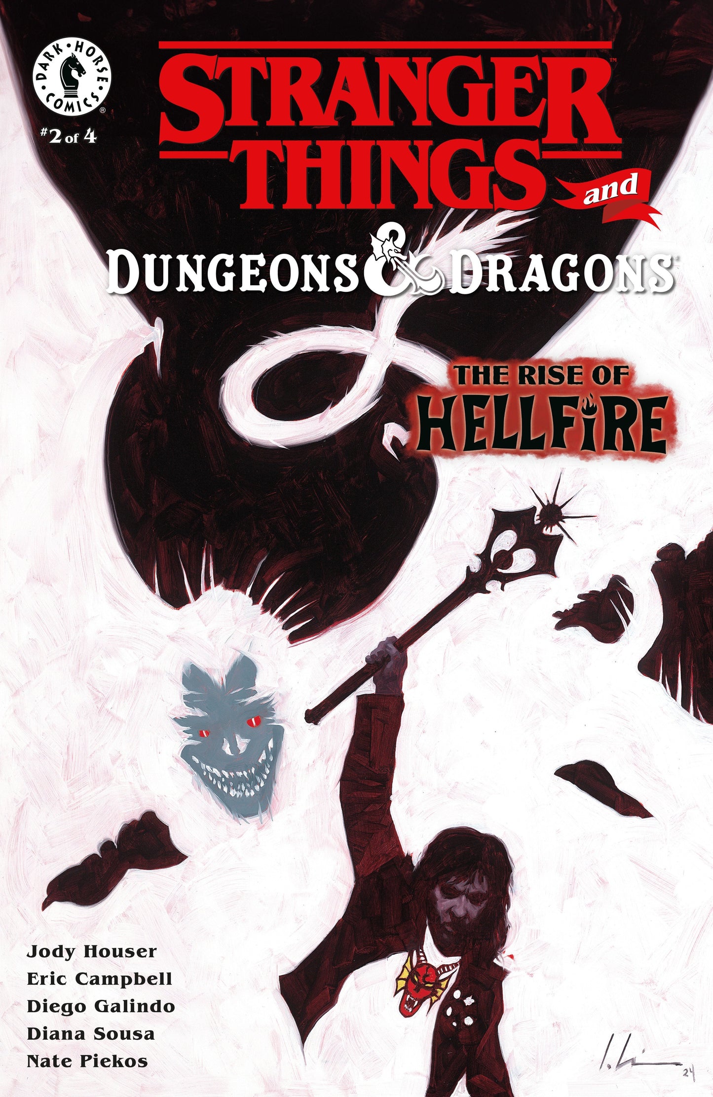 Stranger Things And Dungeons & Dragons: The Rise Of Hellfire Comic Bundle #2