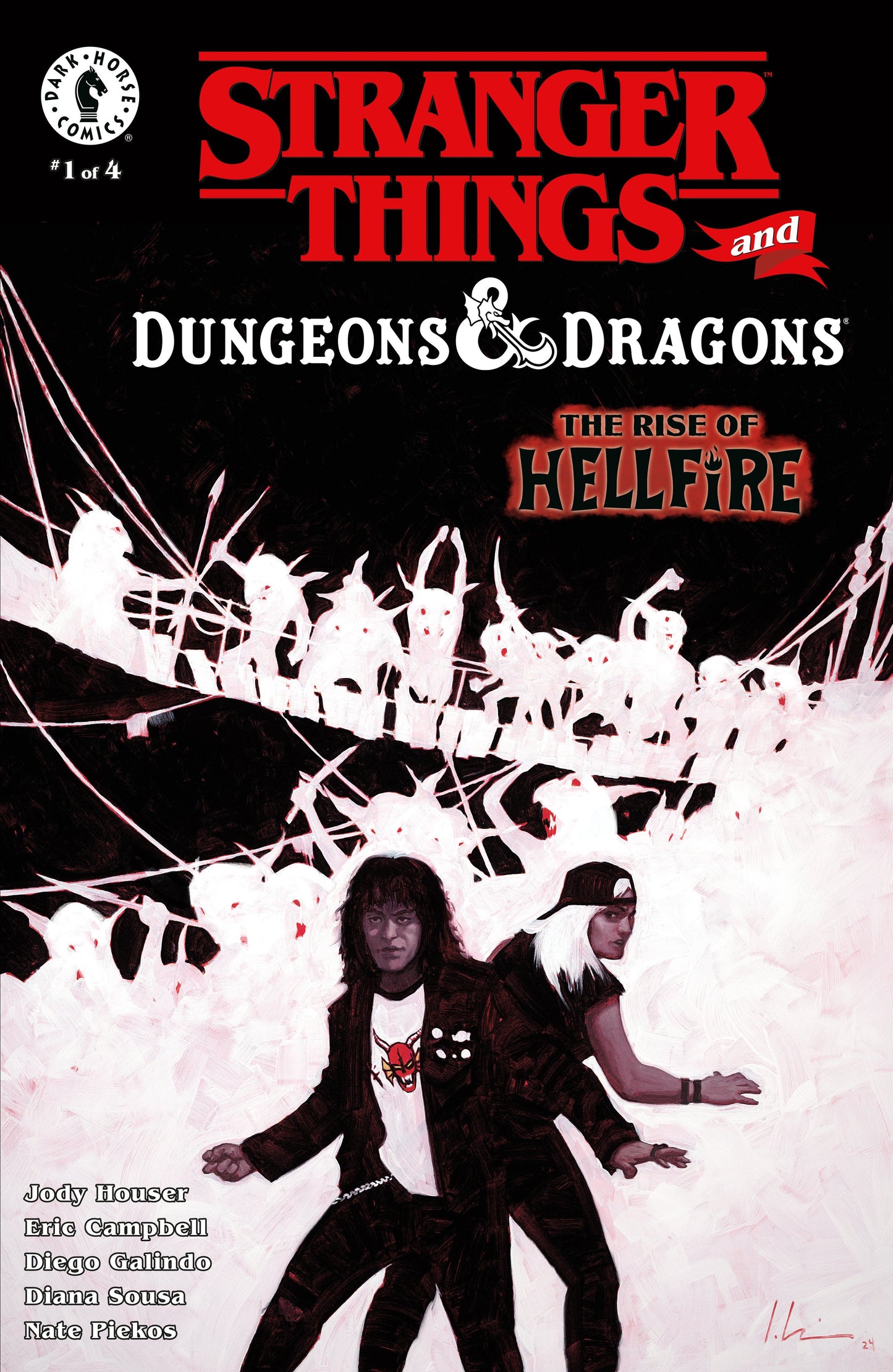 Stranger Things And Dungeons & Dragons: The Rise Of Hellfire Comic Bundle #2