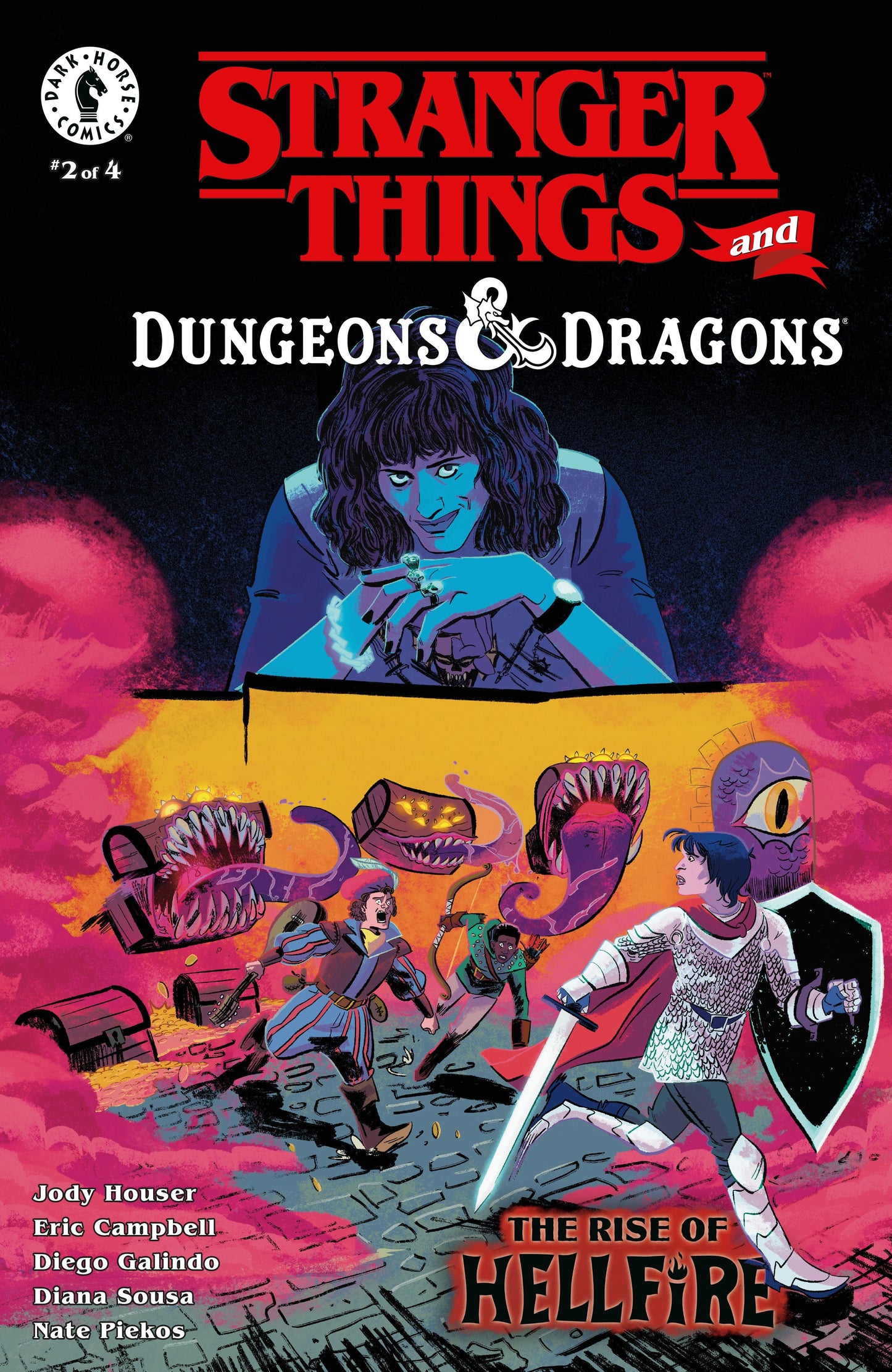 Stranger Things And Dungeons & Dragons: The Rise Of Hellfire Comic Bundle #3