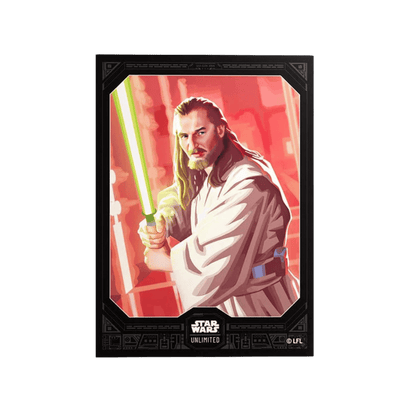 Star Wars: Unlimited Premium Art Sleeve: Qui-Gon Jinn