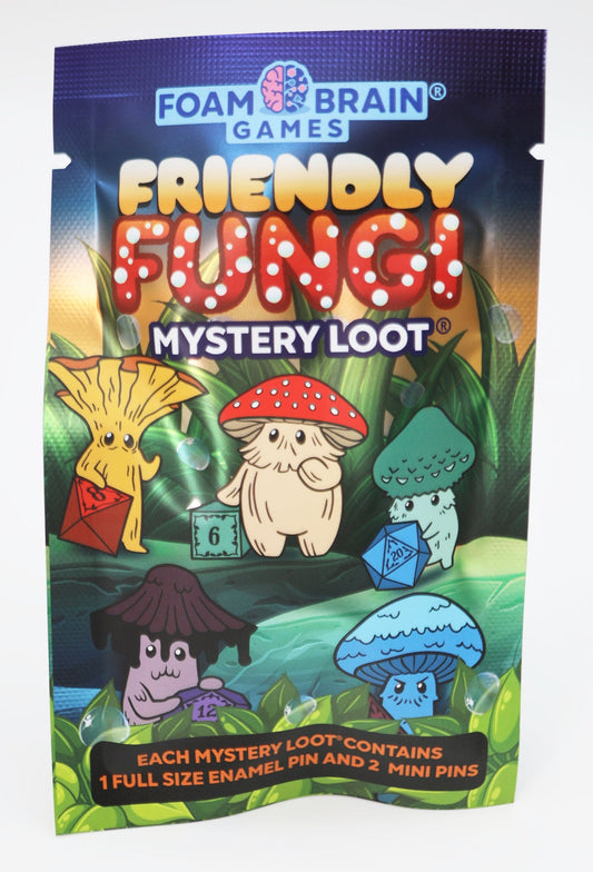 Foam Brain - Mystery Loot: Friendly Fungi Pins
