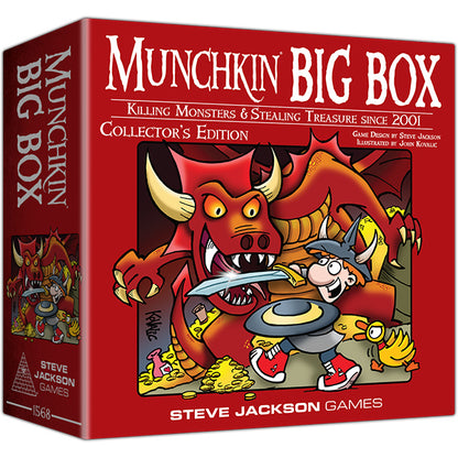 Steve Jackson Games - Munchkin Big Box Collector’s Edition
