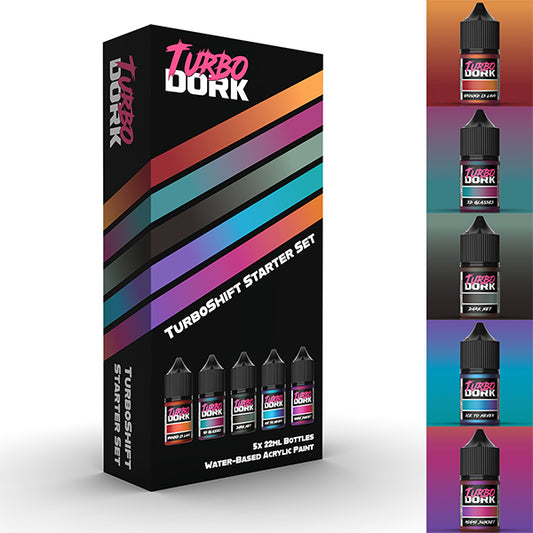 Paint Set: TurboShift Acrylic- Turbo Dork Starter Set (5x 22ml paints)