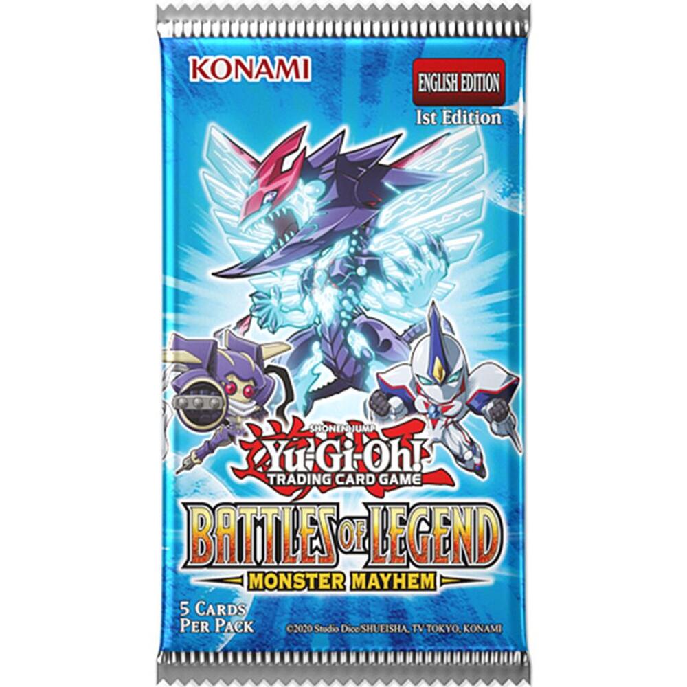 Yu-Gi-Oh: Battles of Legend- Monster Mayhem Booster Pack