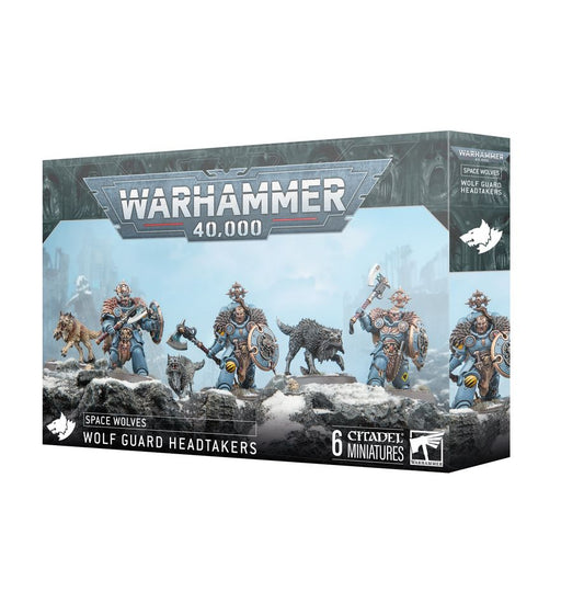 40K - Space Wolves, Wolf Guard Headtakers