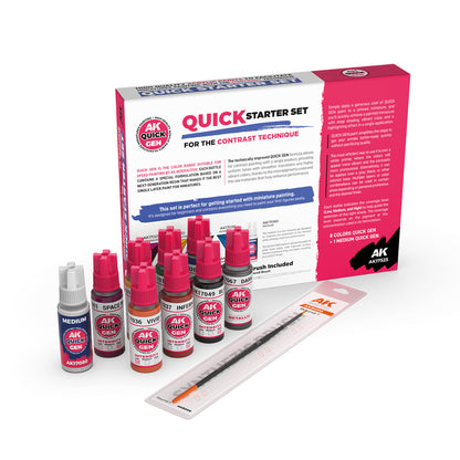 AK Interactive Quick Gen - Quick Starter (1 Brush)