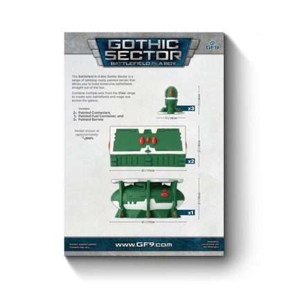Battlefield in a Box - Scatter Terrain x6