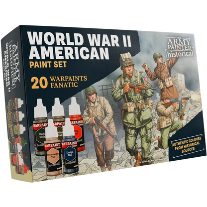 Army Painter Historical: World War II American Paint Set