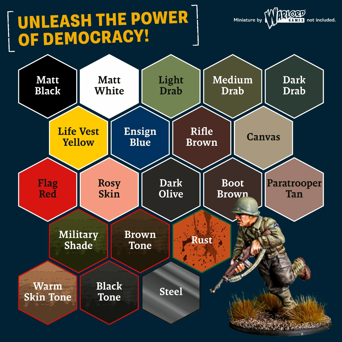 Army Painter Historical: World War II American Paint Set