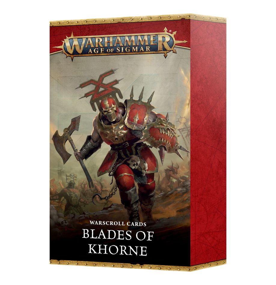 AOS - Warscroll Cards: Blades of Khorne