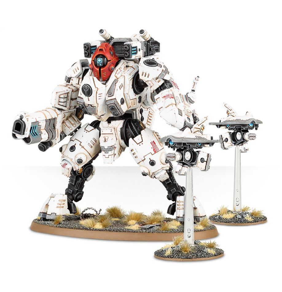 40K - T'AU Empire, XV95 Ghostkeel Battlesuit