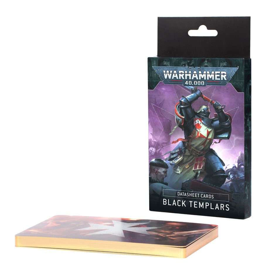 Warhammer 40K - Black Templars, Datasheet Cards 2025