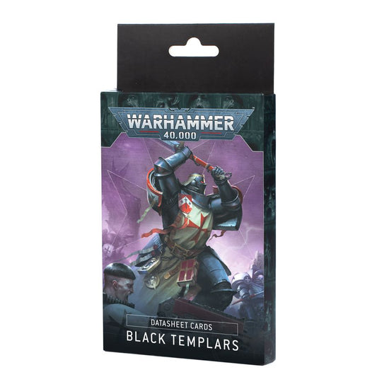 Warhammer 40K - Black Templars, Datasheet Cards 2025